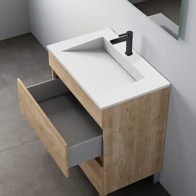 Tvättställ Solid Surface Tenfors Flow Solid Surface