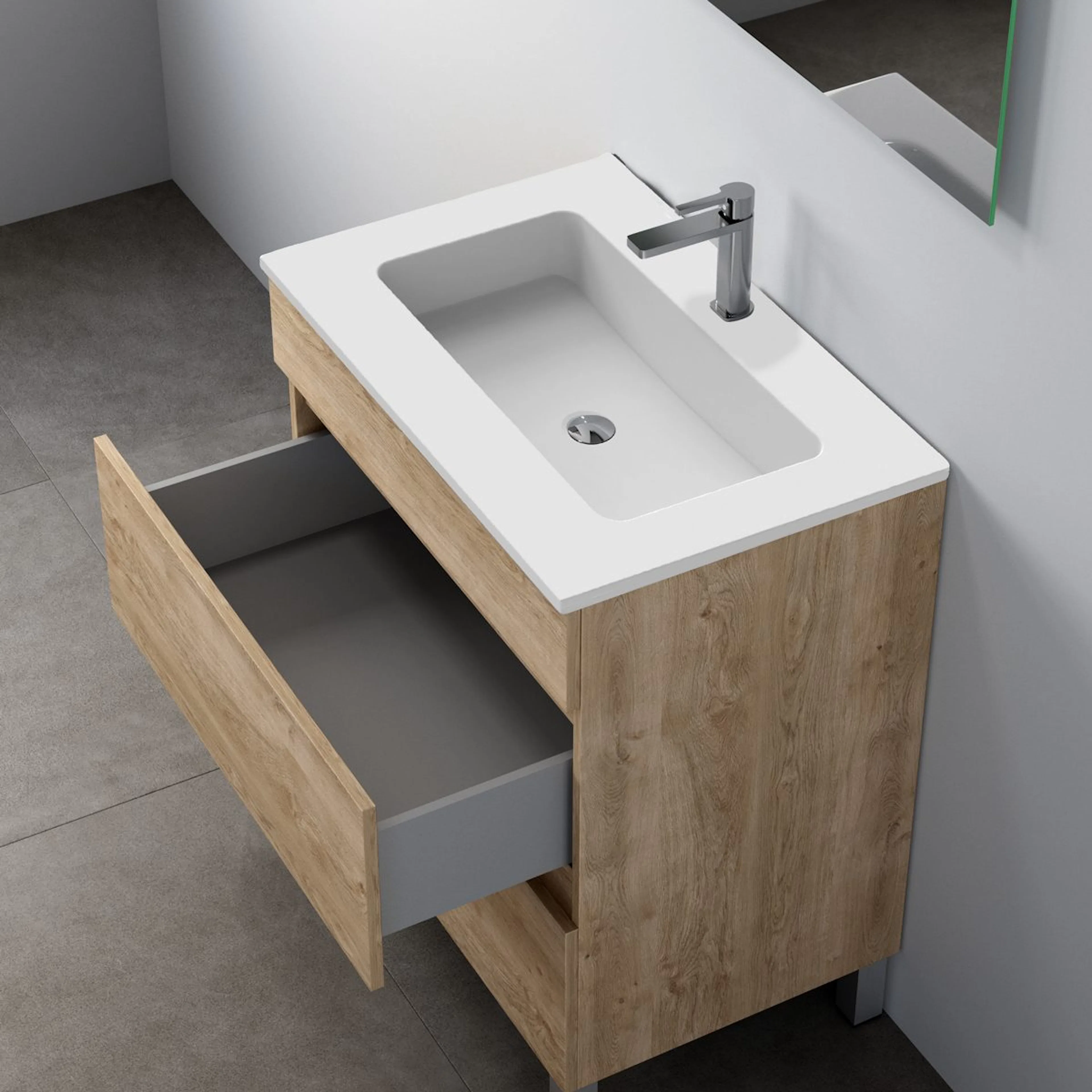 Tvättställ Tenfors Alpin Solid Surface