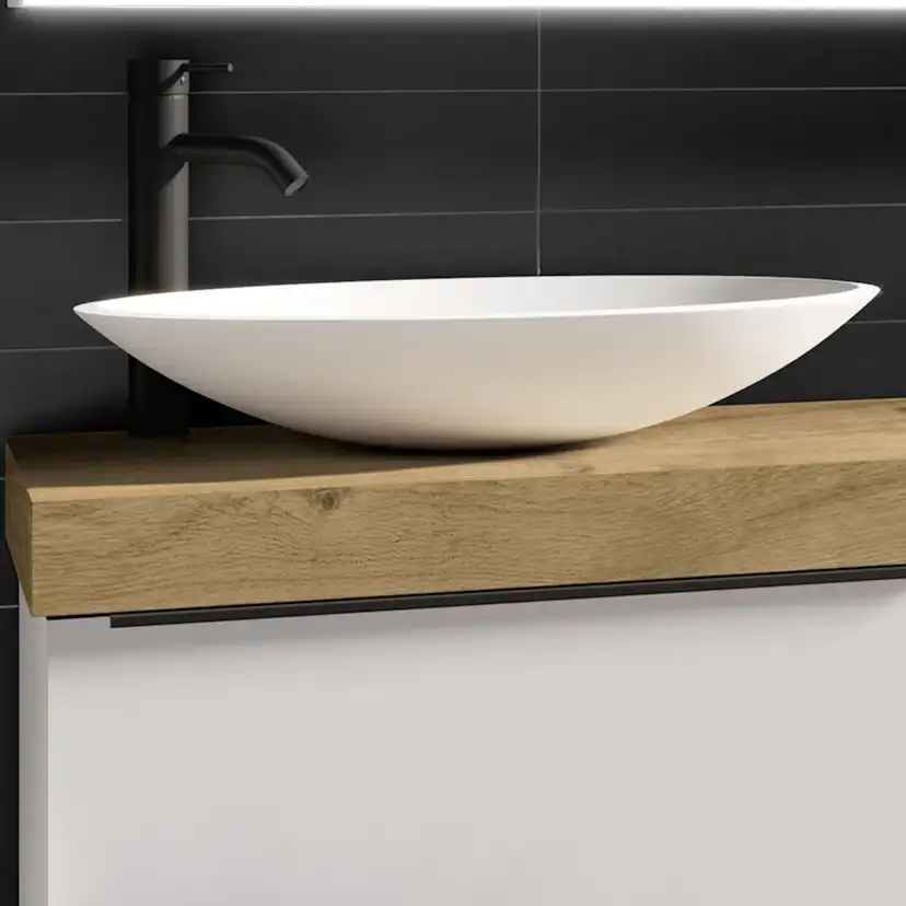 Tvättställ Tenfors Solid Surface Oval