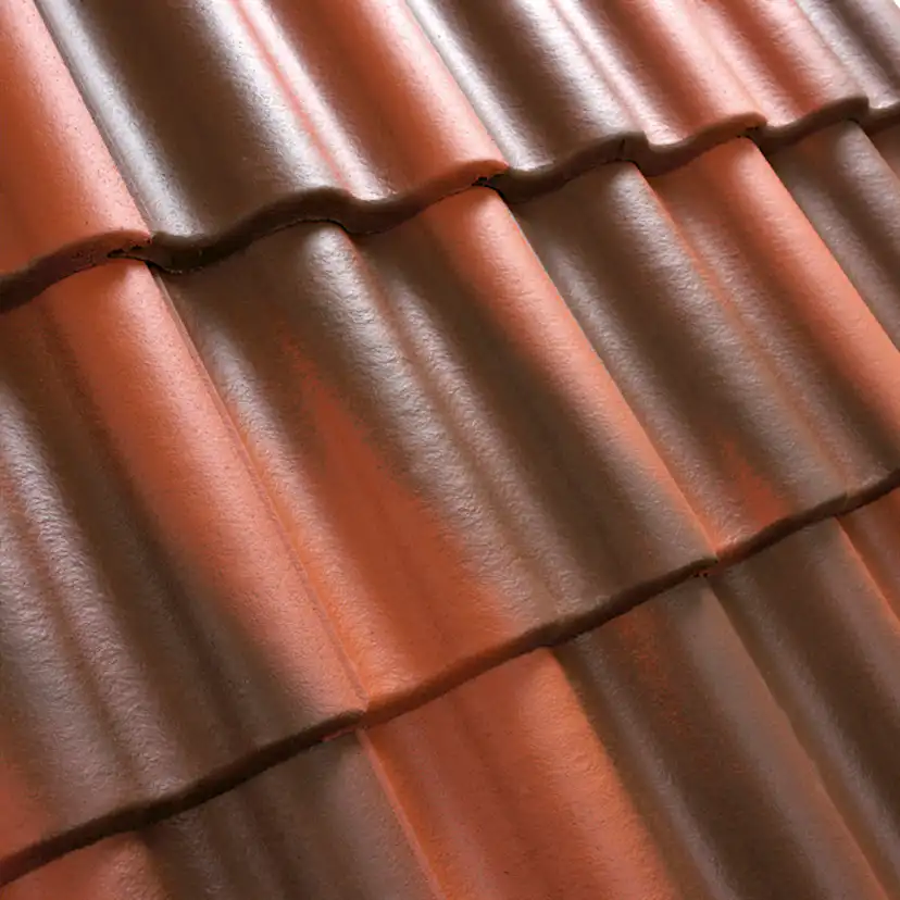 Tvåkupig Takpanna Benders Palema Ytbehandlad