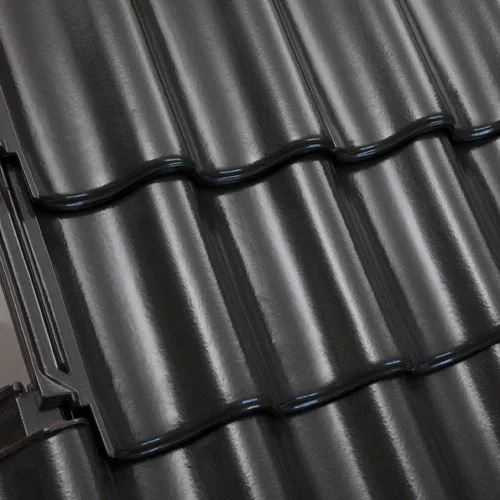 Tvåkupig Takpanna Benders Tvilling Ytbehandlad