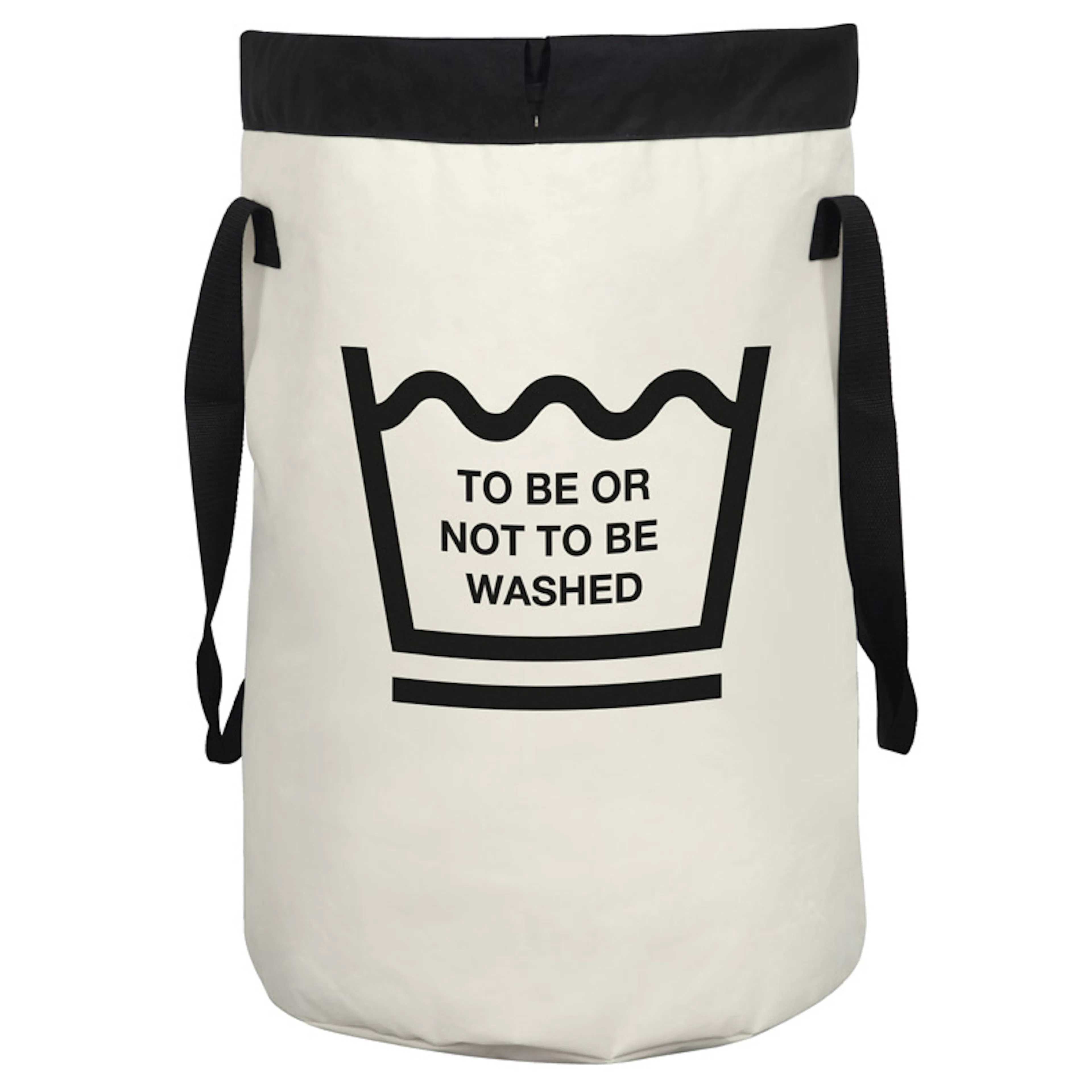 Tvättkorg Spirella Funwash-To Be Off-White