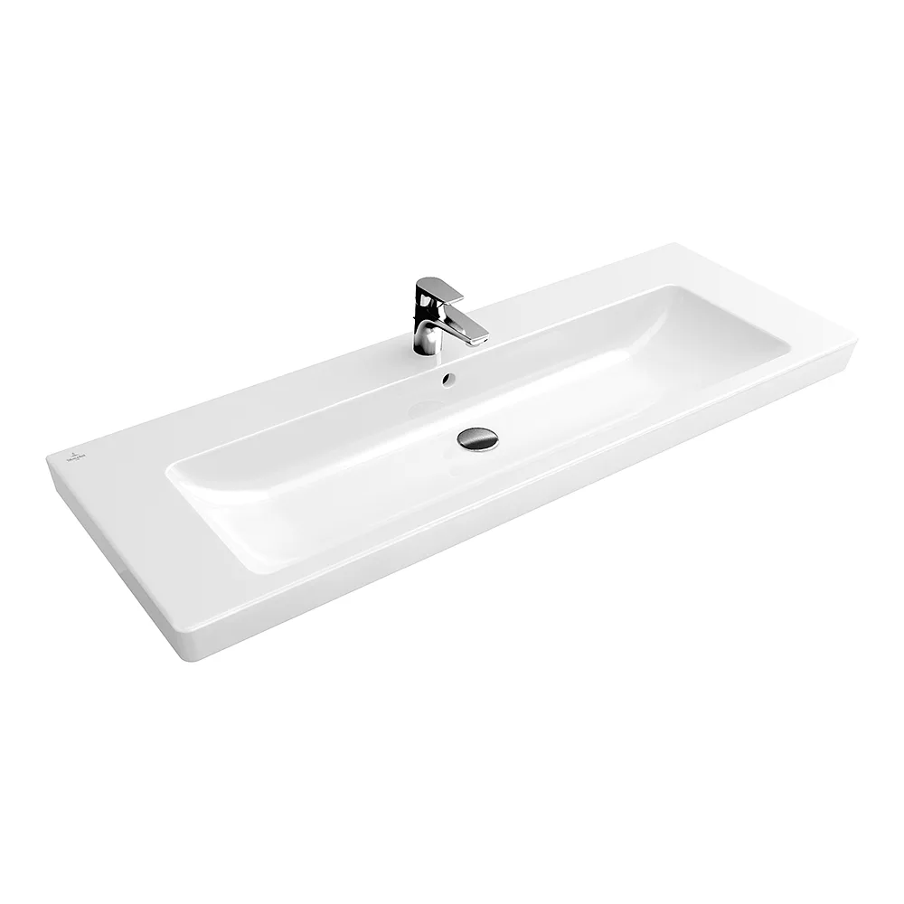 Tvättställ DuoBad Vilan 130 med 1 Blandarhål