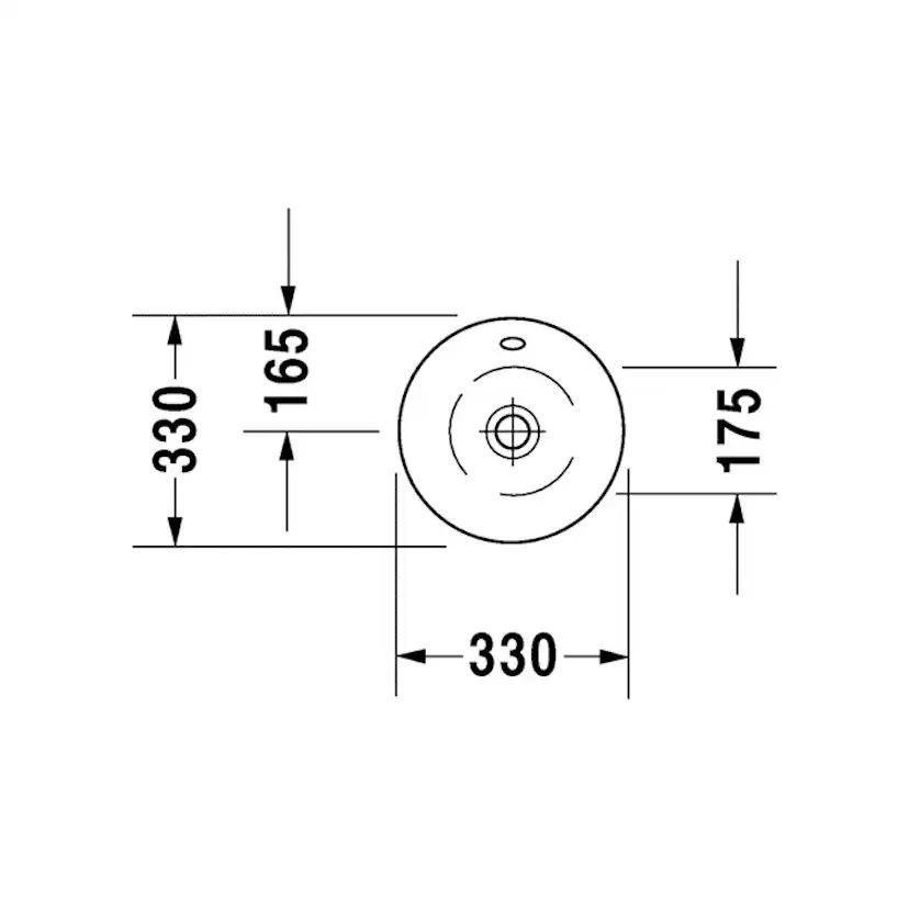 Tvättställ Duravit Starck 1