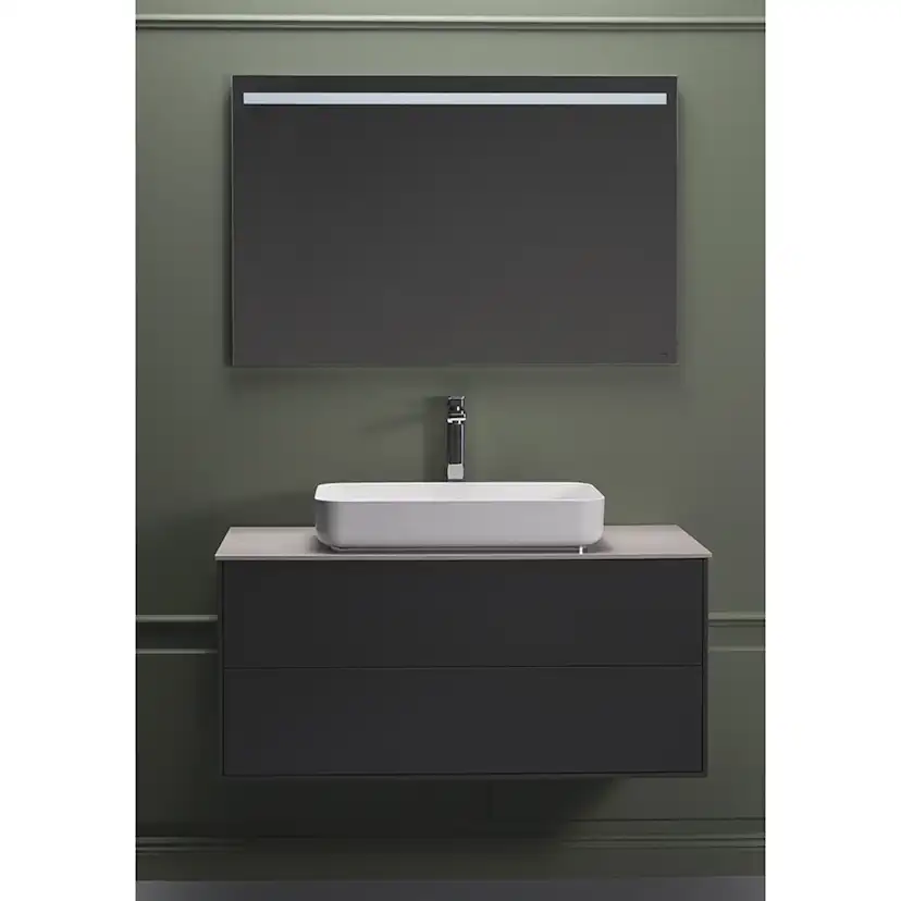 Tvättställ Hafa Edge Smooth Glaserat Stål