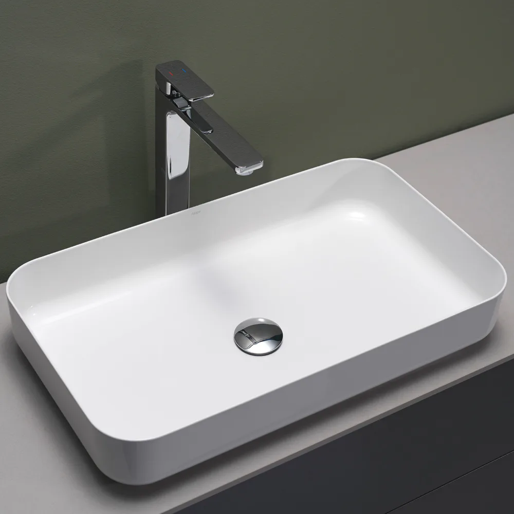 Tvättställ Hafa Edge Smooth Glaserat Stål