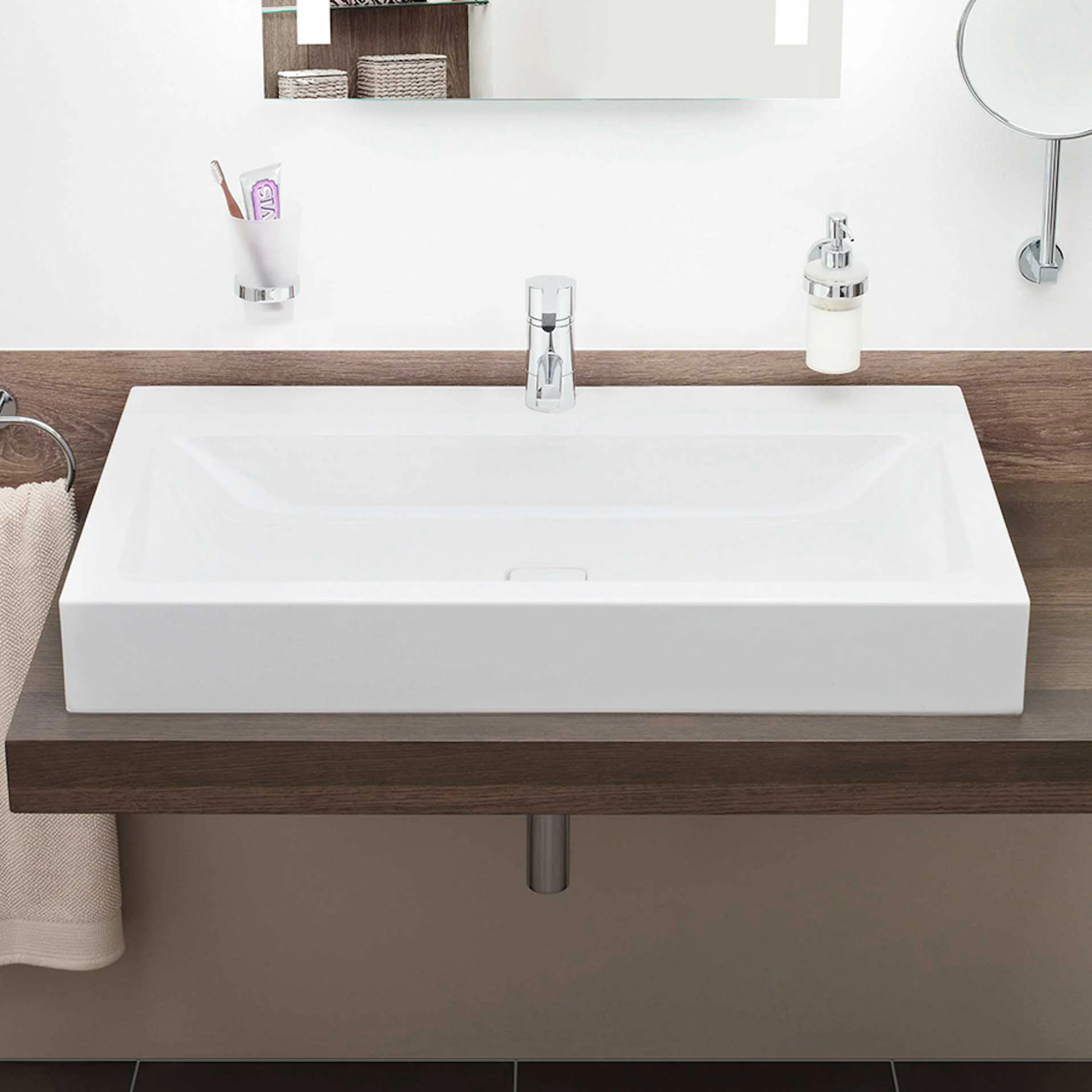 Tvättställ Kaldewei Cono Fristående