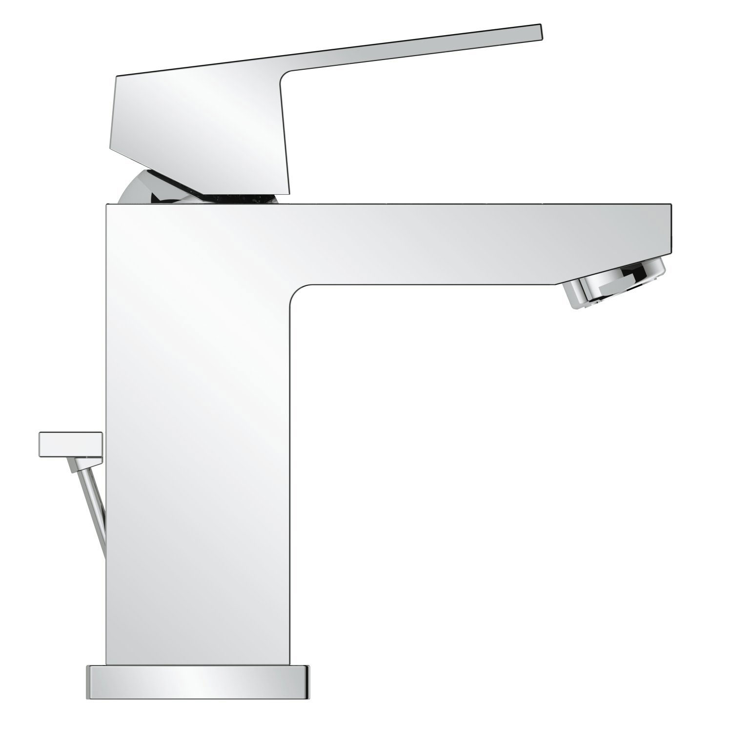 Tvättställsblandare Grohe Eurocube 23127 EcoJoy med Lyftventil