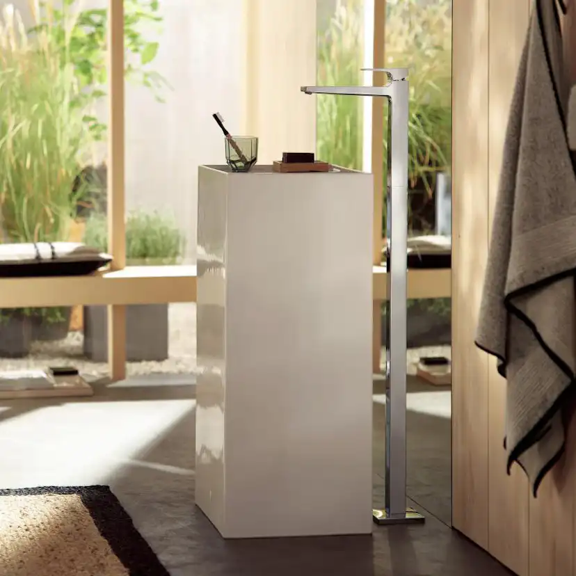 Tvättställsblandare Hansgrohe Metropol 1-grepps för Golvmontage