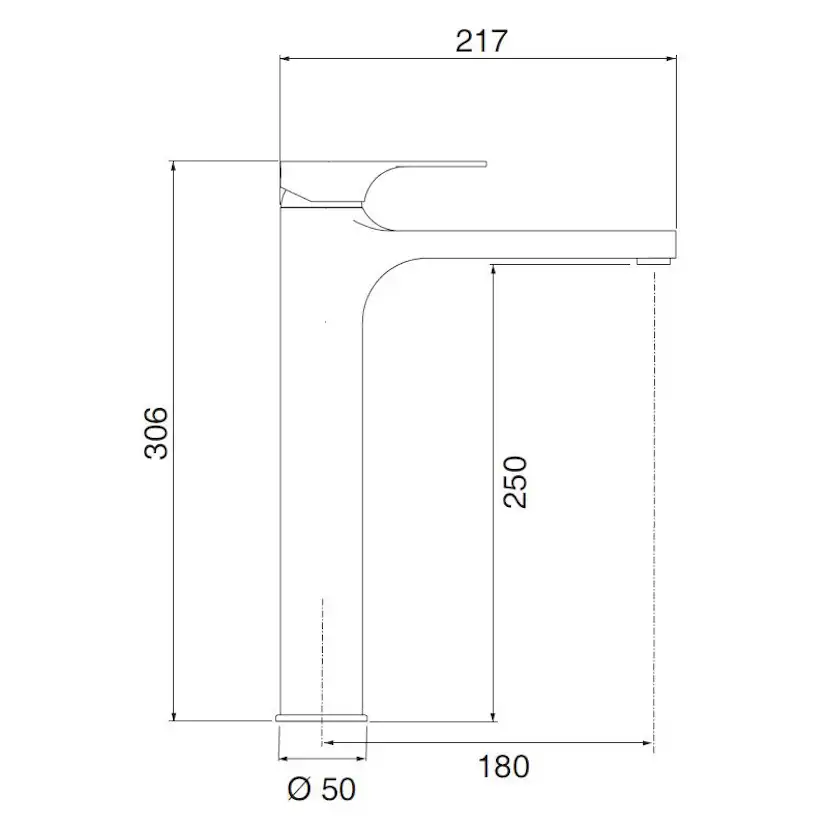 Tvättställsblandare Mariani Surf SF398