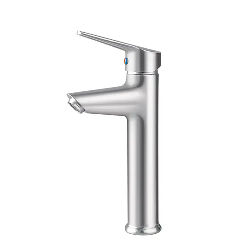 Tvättställsblandare Scandtap Steel Retro High