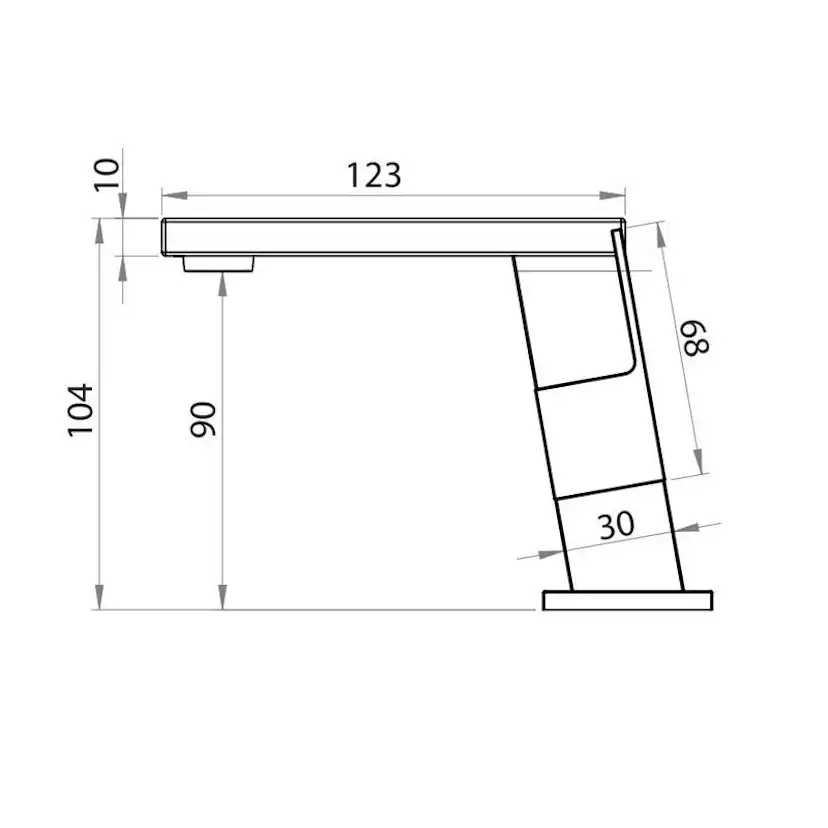 Tvättställsblandare Strand Stainless Stockholm STO-2002