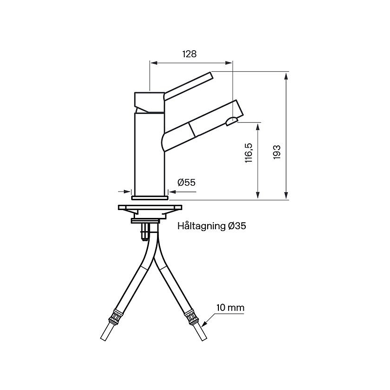 Tvättställsblandare Tapwell Birillo BI 071
