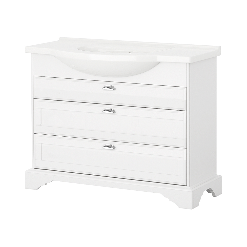 Tvättställskåp DuoBad Sekel 104