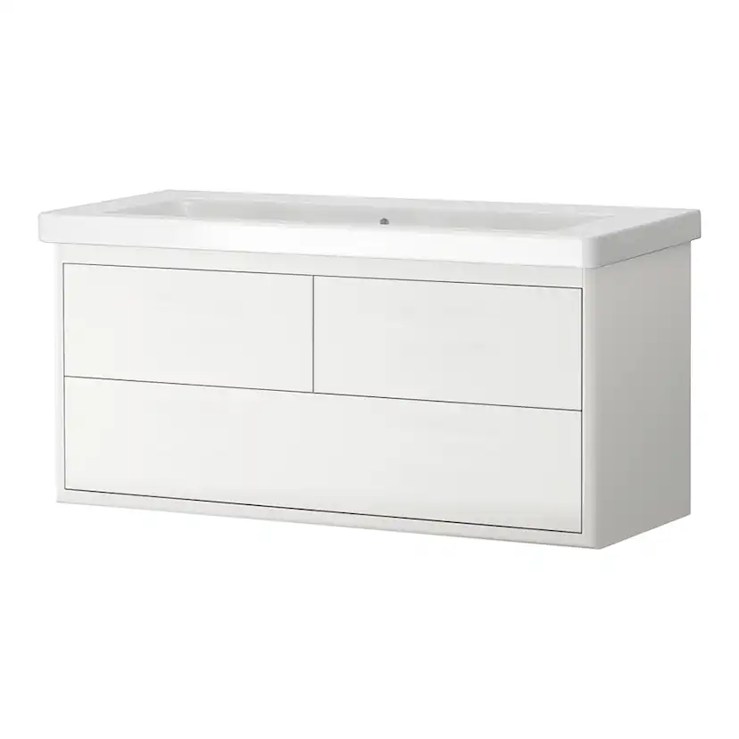 Tvättställskåp DuoBad Vilan 130 med 3 Lådor