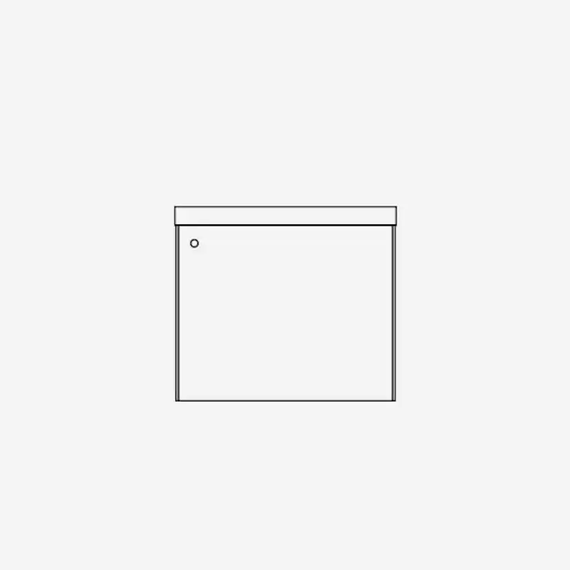 Tvättställsskåp Ballingslöv KA60 Compact med 1 Lucka