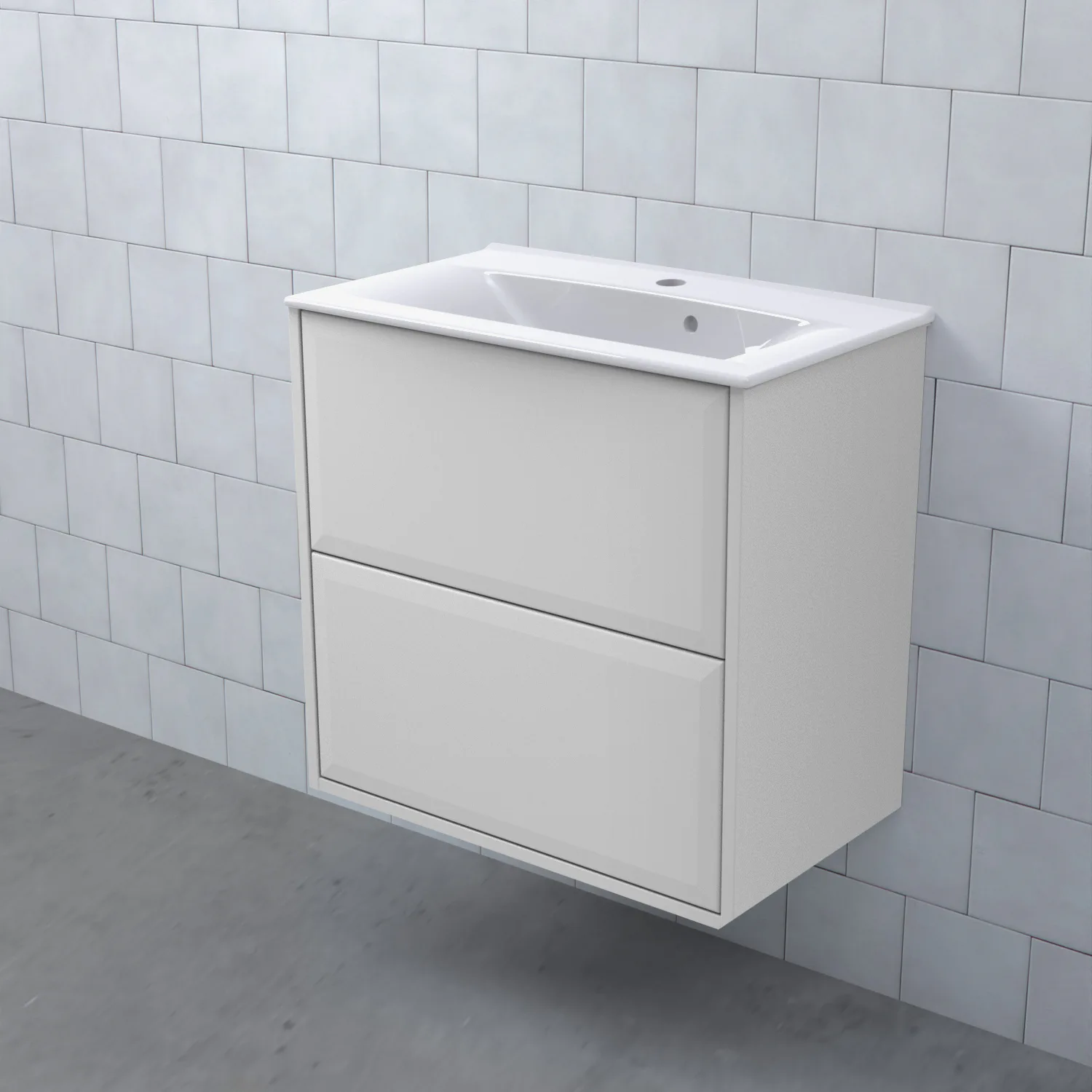 Tvättställsskåp Björbo Badrum Mejda Kompakt Hög