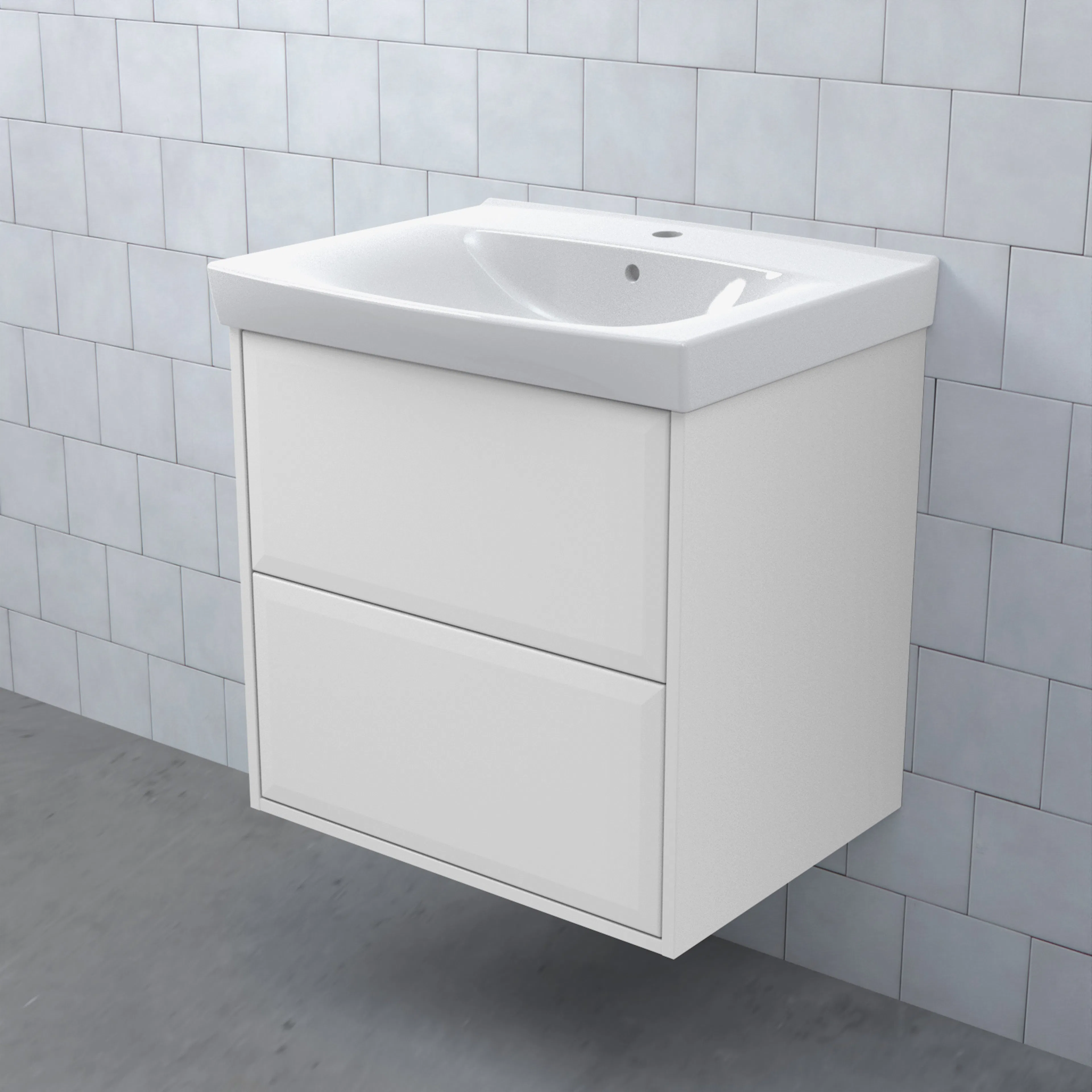 Tvättställsskåp Björbo Badrum Mejda Hög