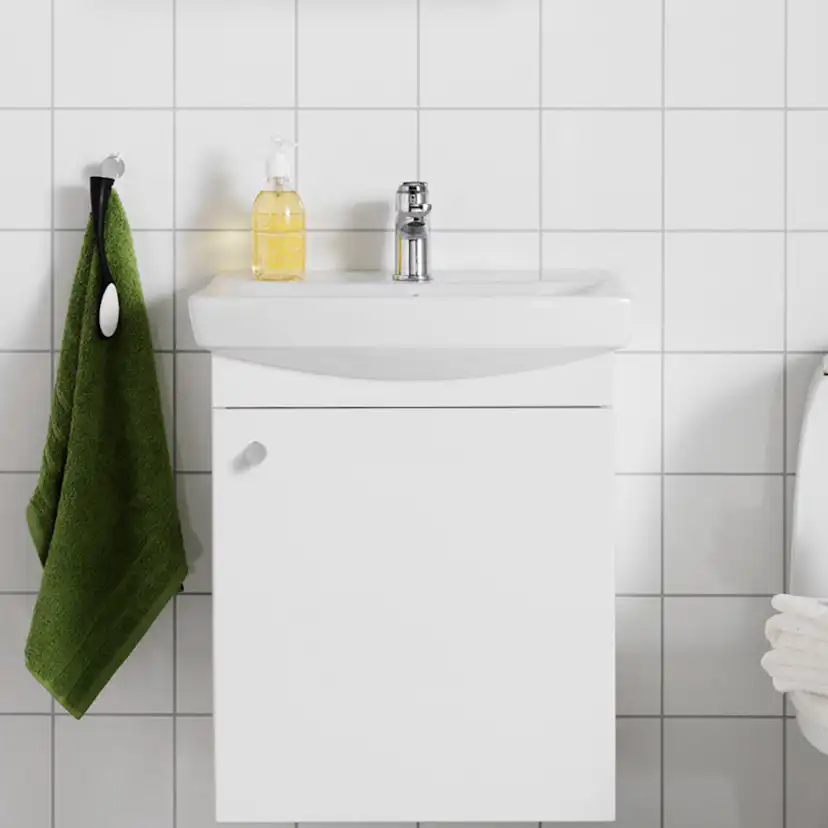 Tvättställsskåp Hafa Life Vit med Lucka 500