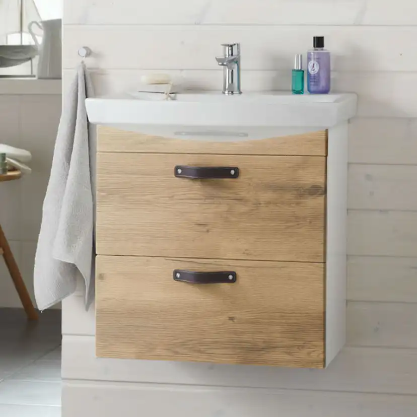 Tvättställsskåp Hafa Life Vit