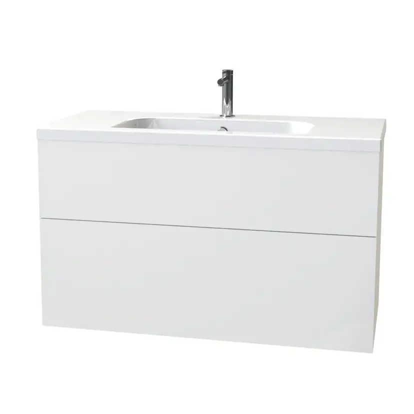 Tvättställsskåp Miller Badrum New York 100 för Heltäckande Tvättställ