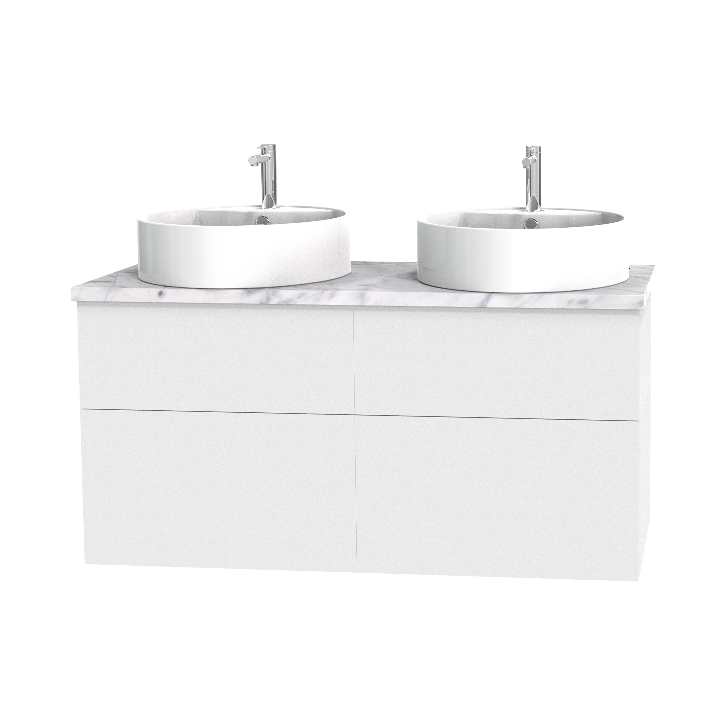 Tvättställsskåp Miller Badrum New York 120 för Fristående Tvättställ