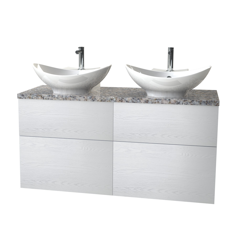 Tvättställsskåp Miller Badrum New York 120 för Fristående Tvättställ