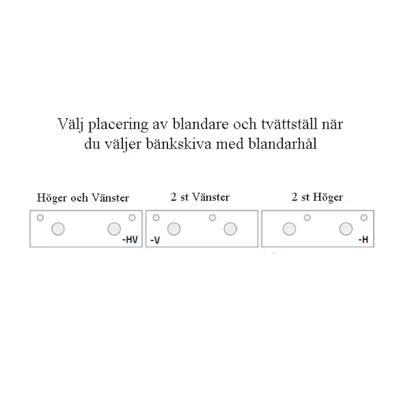 Tvättställsskåp Miller Badrum New York 120 för Fristående Tvättställ