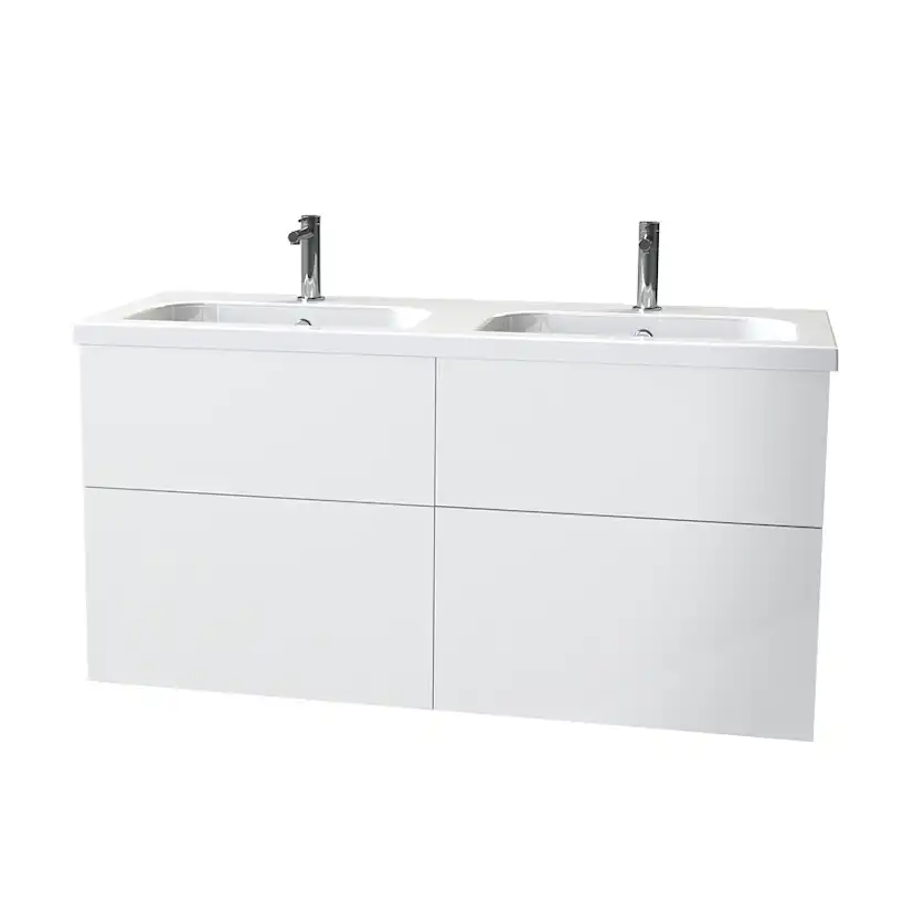 Tvättställsskåp Miller Badrum New York 120 för Heltäckande Tvättställ