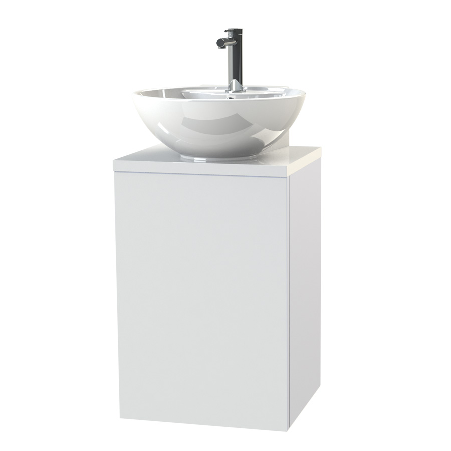 Tvättställsskåp Miller Badrum New York 40 för Fristående Tvättställ