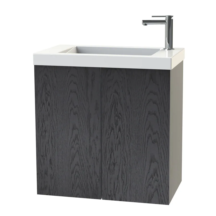 Tvättställsskåp Miller Badrum New York 60 Luckor för Heltäckande Tvättställ