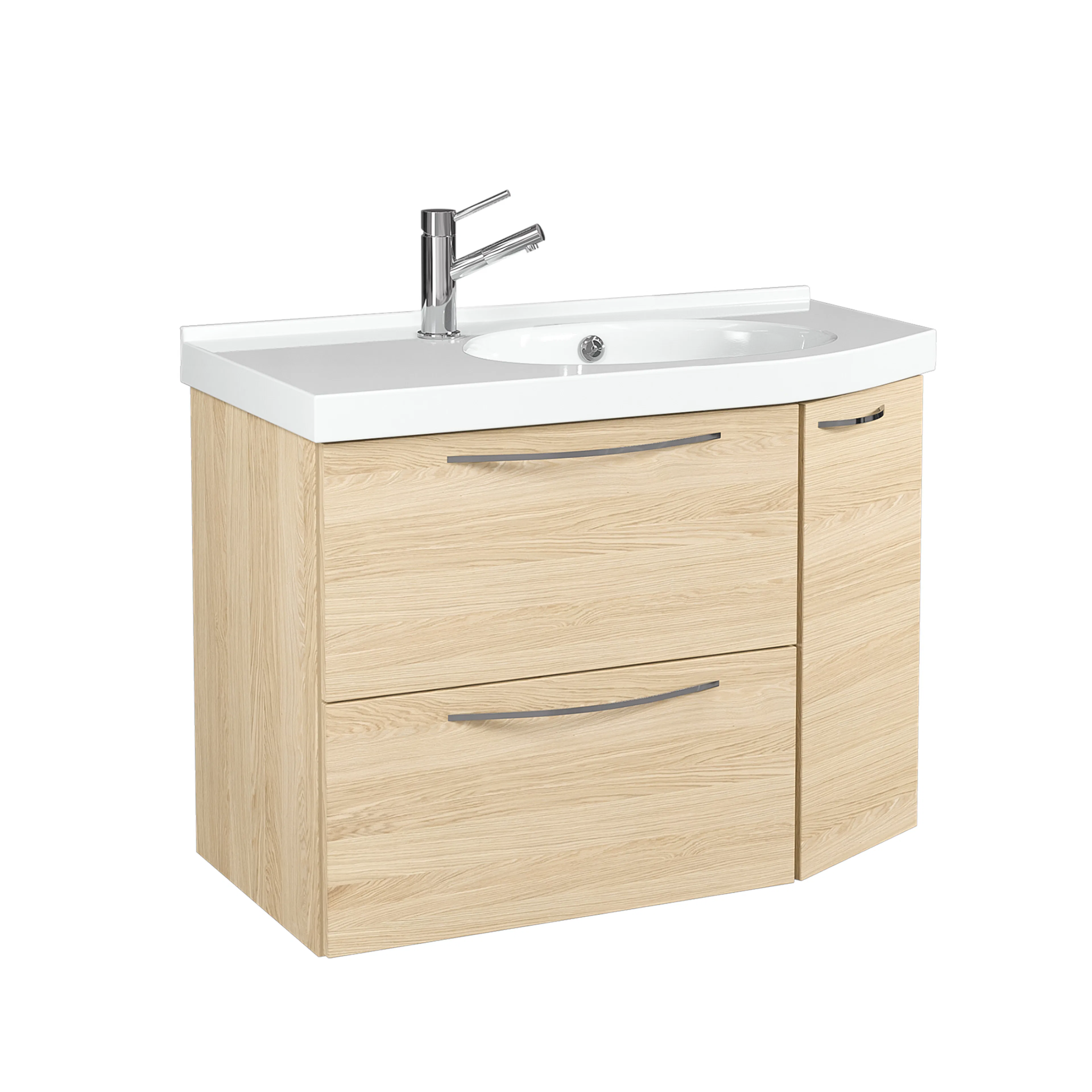 Tvättställsskåp Temal Mondo med Lådor och Lucka