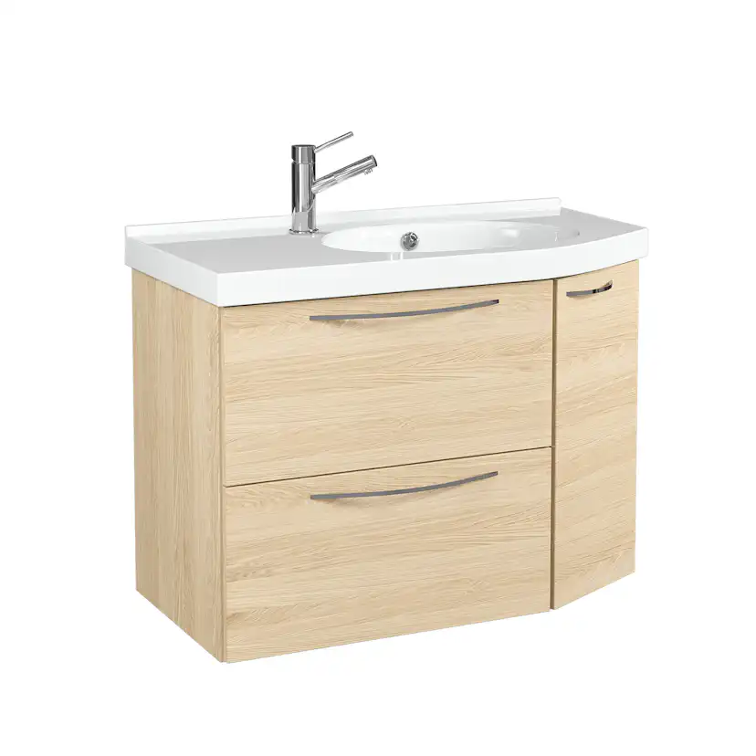 Tvättställsskåp Temal Mondo med Lådor och Lucka