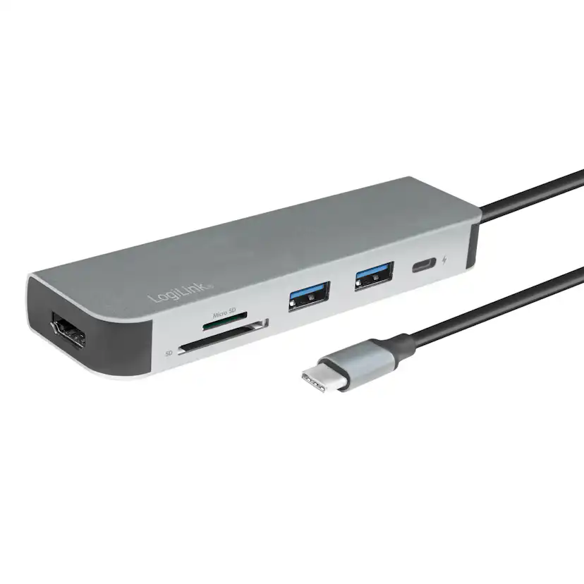 Adapter LogiLink USB-C Multi-Hub HDMI/PD/DeX