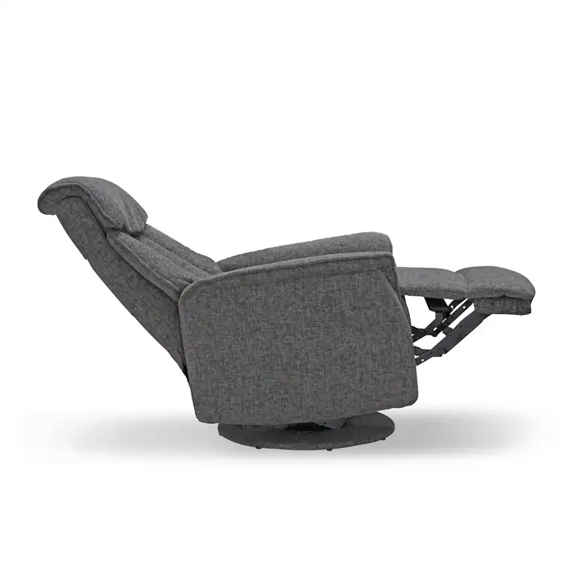 Reclinerfåtölj Hagagruppen Umeå Snurrbar Grå Fåtölj