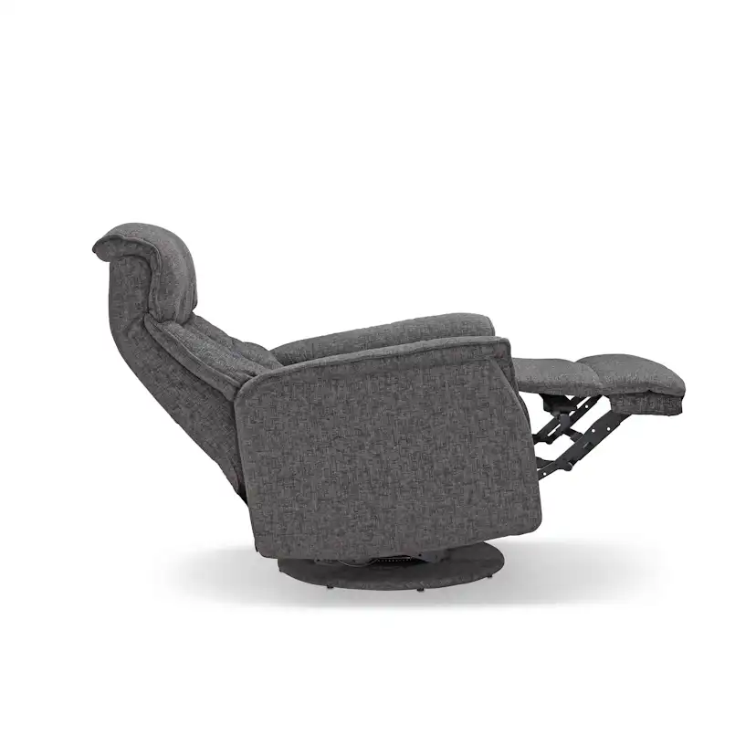 Reclinerfåtölj Hagagruppen Umeå Snurrbar Grå Fåtölj