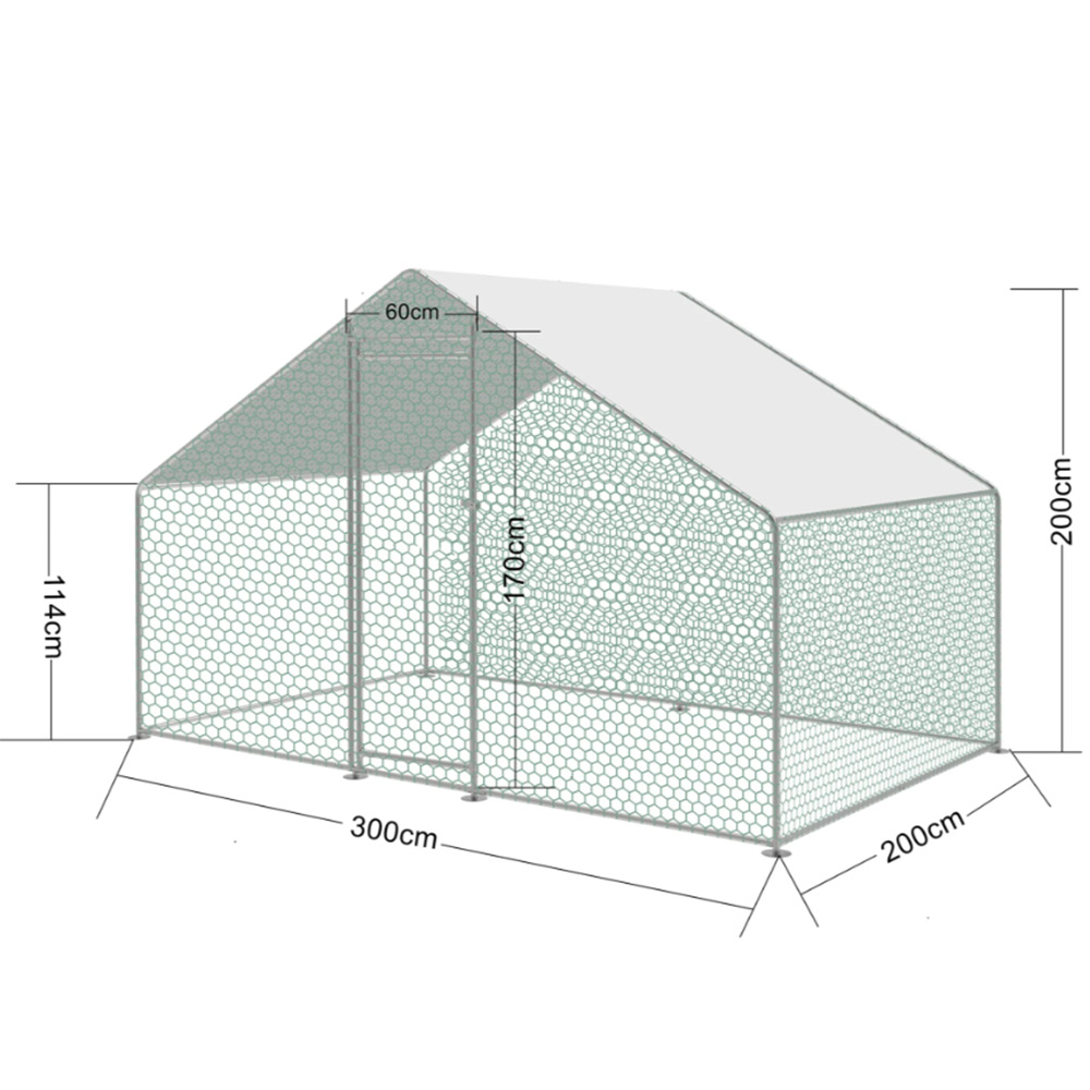 Hönsgård Lyfco 5 m2