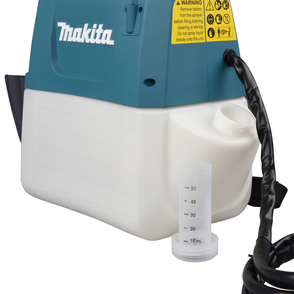 Tryckspruta Makita US053DZ 12V 5 L utan Batteri och Laddare