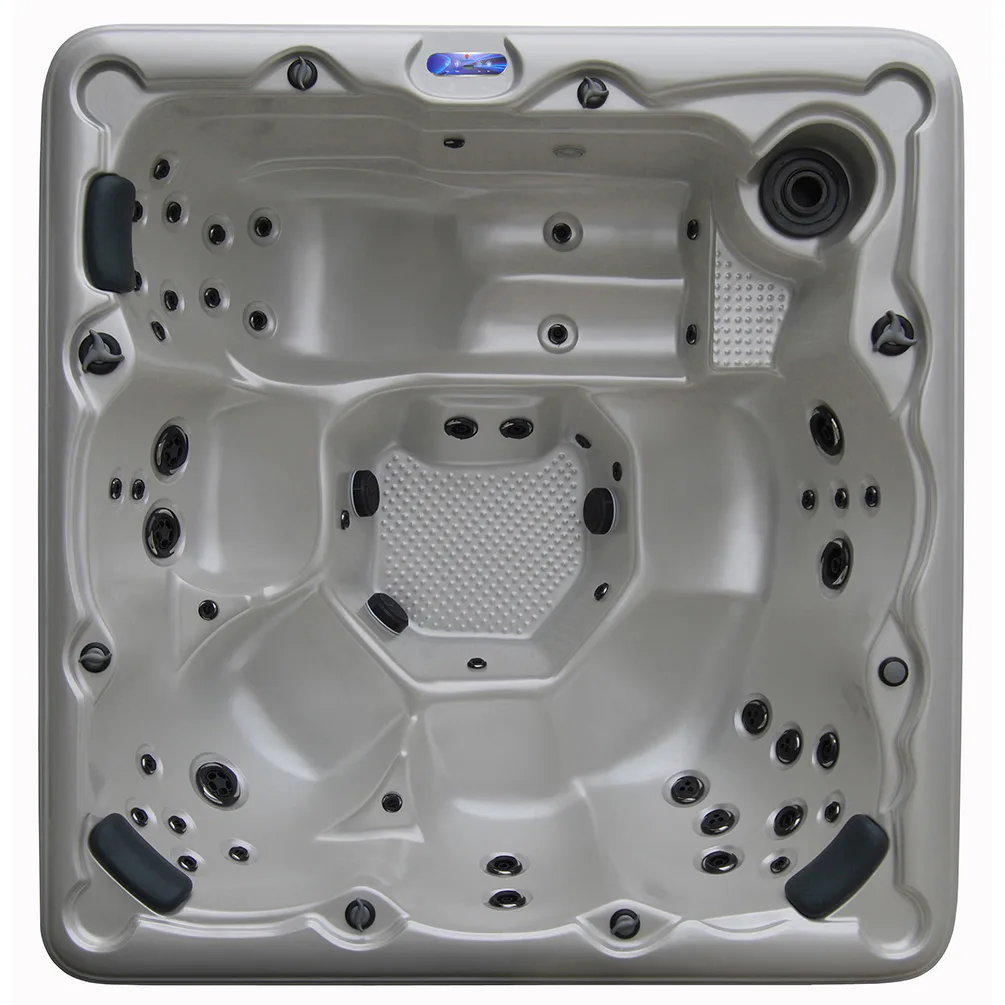 Utespa DenForm 61 Quartz White 49 Jets Spabad för 6 Personer