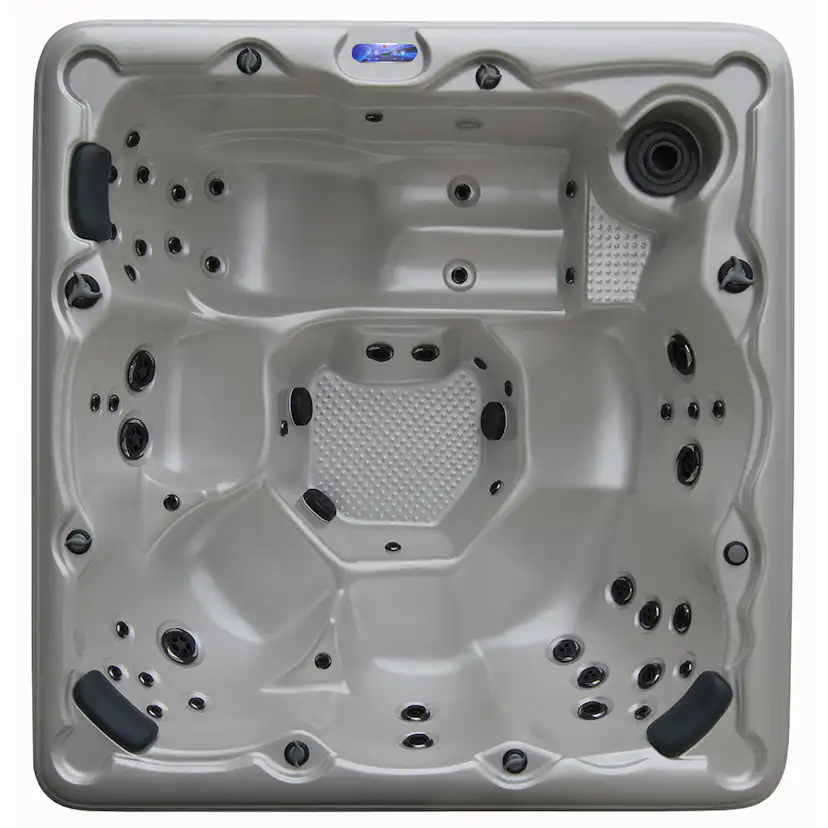 Utespa DenForm 61 Quartz White 49 Jets Spabad för 6 Personer