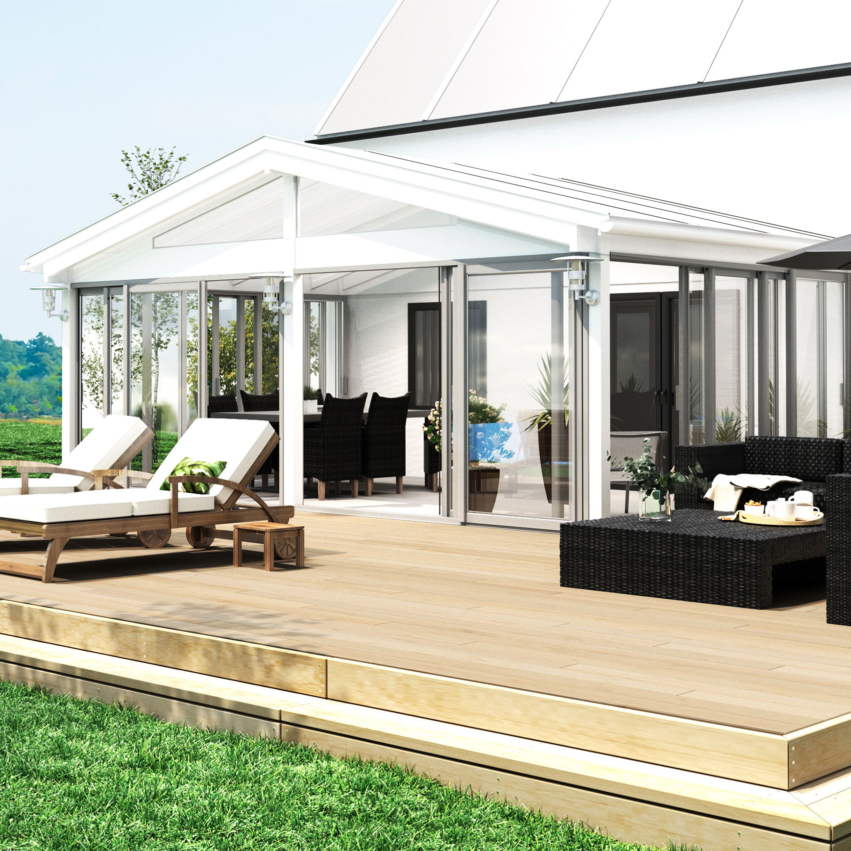 Uterumsstomme Landskap Glimma Robust