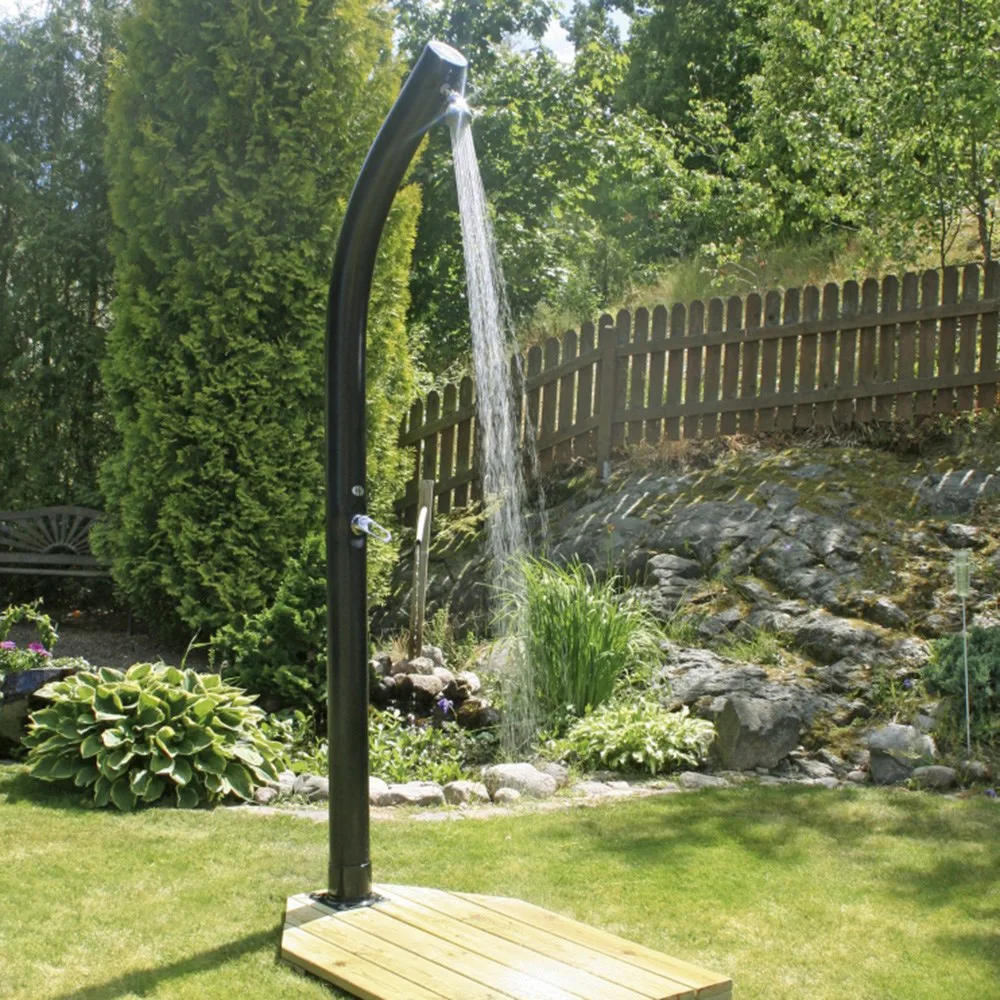 Utedusch Demerx Sunny 20 Soluppvärmd Trädgårdsdusch med Takdusch