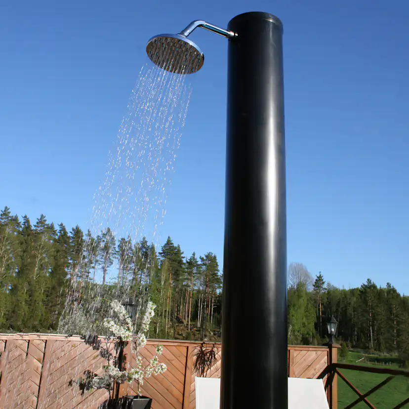 Utedusch Demerx Sunny 40 Split Soluppvärmd Trädgårdsdusch med Takdusch