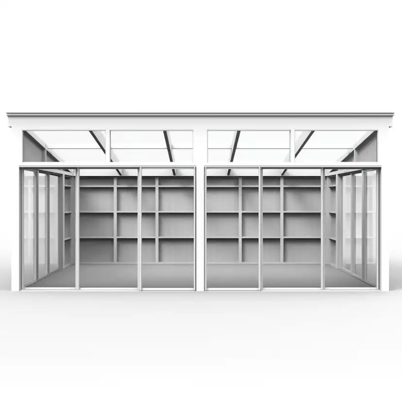 Komplett Fristående Uterum Landskap Gnistra Förlängd sommar 23,8 kvm