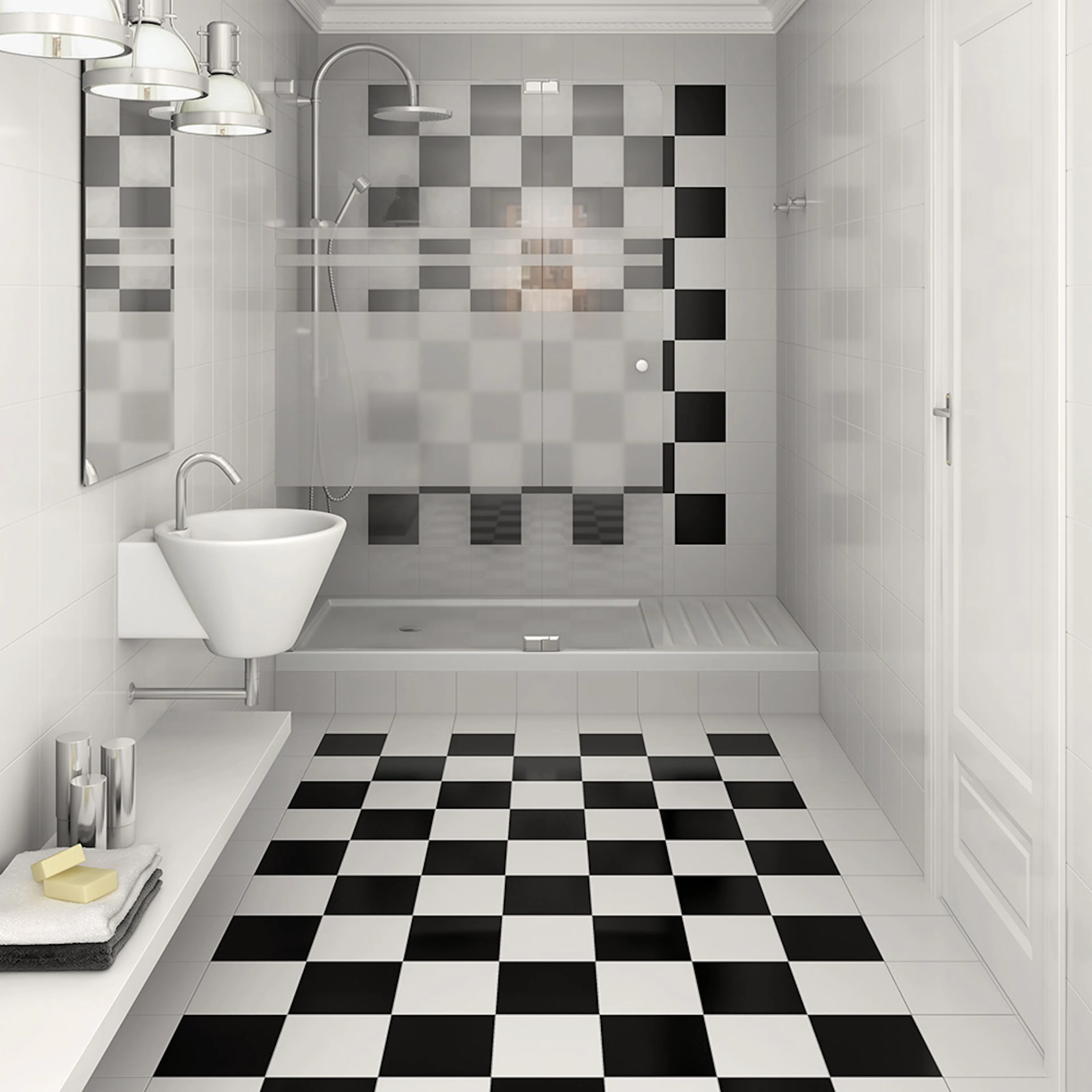 Klinker Tenfors Monocolor Negro 20x20 cm