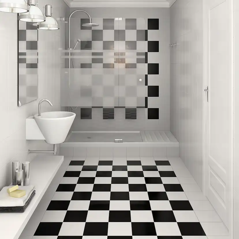 Klinker Tenfors Monocolor Negro 20x20 cm