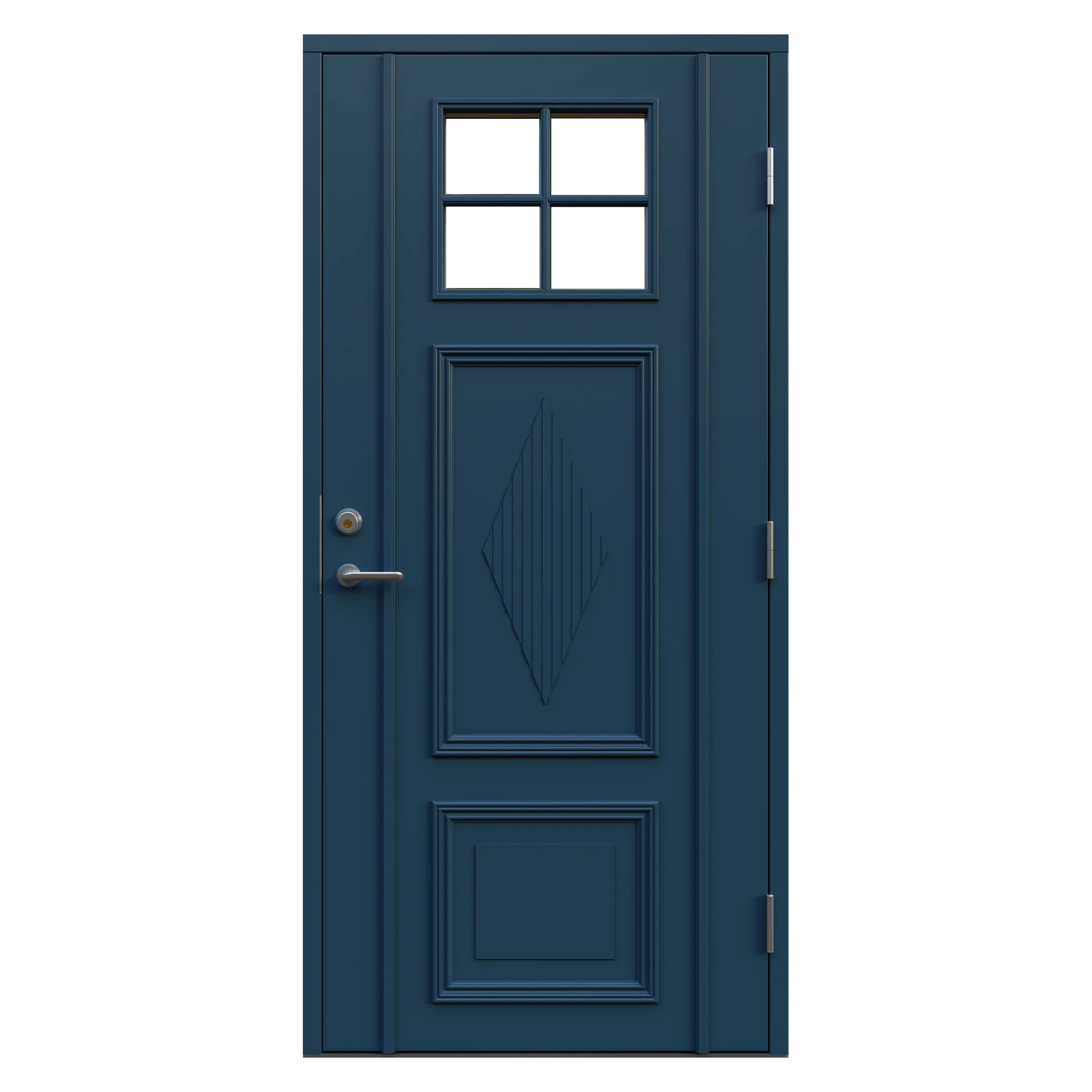 Ytterdörr Leksandsdörren Lisselby Klarglas Eco74 RC2N