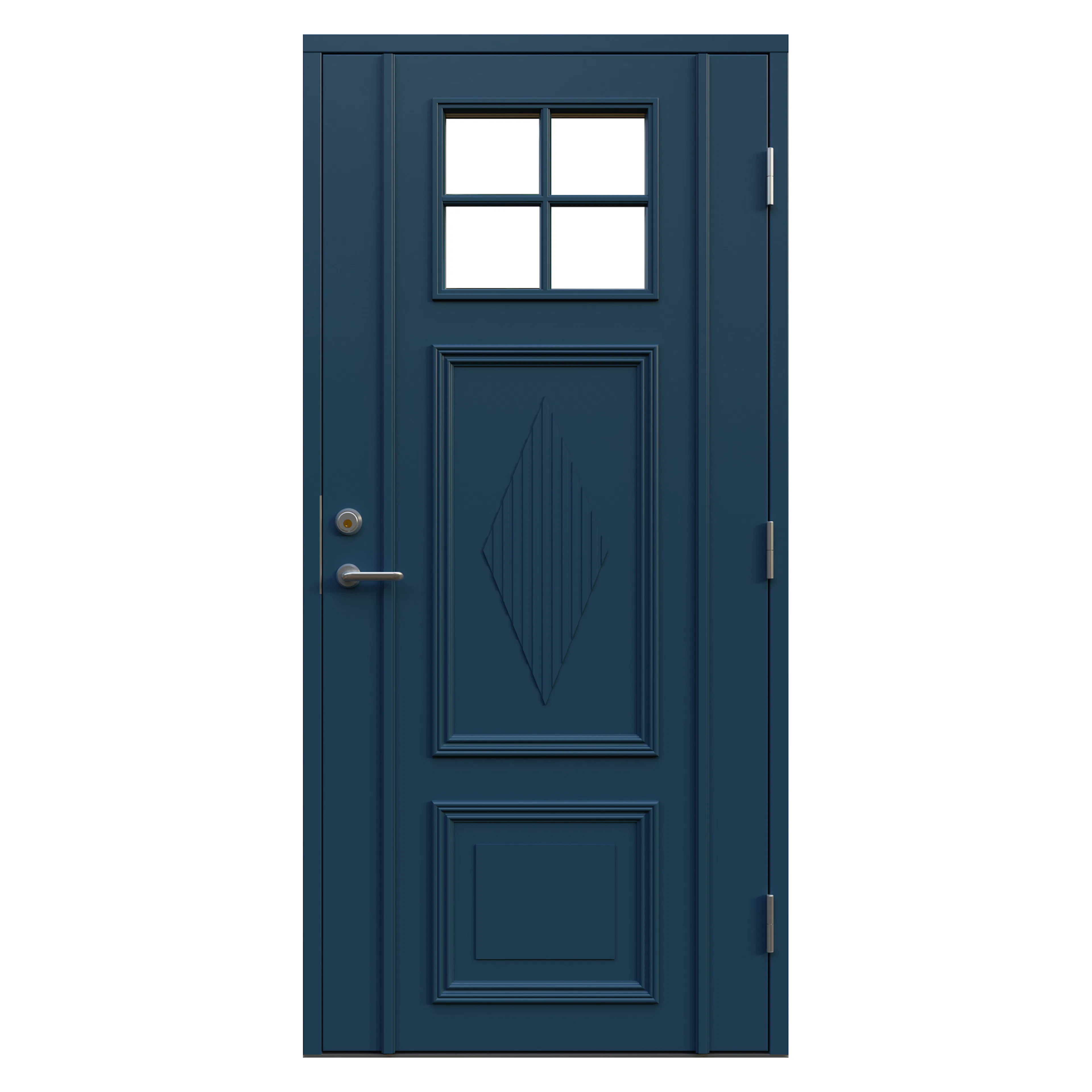 Ytterdörr Leksandsdörren Lisselby Klarglas Eco74 RC2N