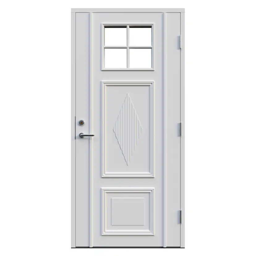 Ytterdörr Leksandsdörren Lisselby Klarglas Eco74 RC2N