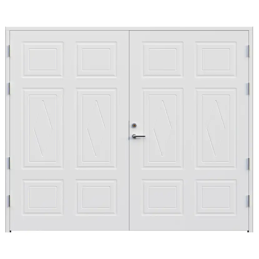 Garageport Leksandsdörren Kullsbjörken Classic